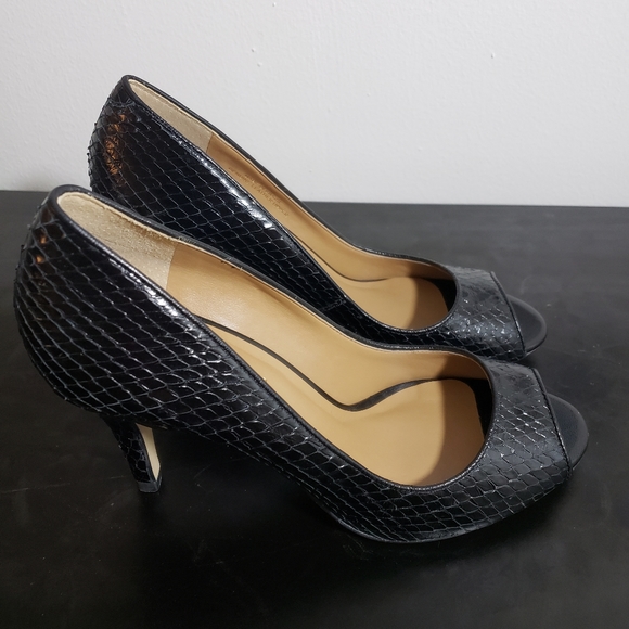 Talbots black Open Toe Heels - Picture 2 of 4